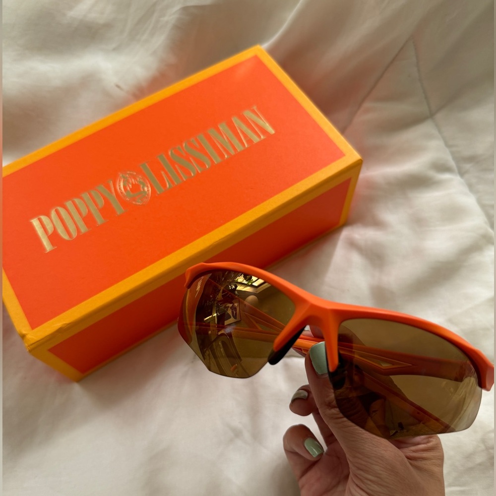 Poppy Lissiman ROSSI SPEEDWAY Sunglasses - Orange